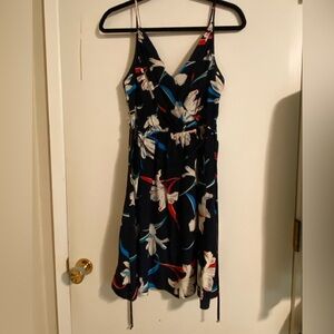 Yumi Kim Silk Goddess Floral Fit and Flare Mini Dress